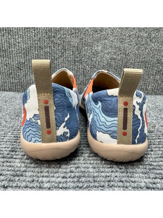 UIN Wave Toledo Slip On Shoes Mens 7.5/40EU Blue Ergonomic Lightweight Barefoot main image 6
